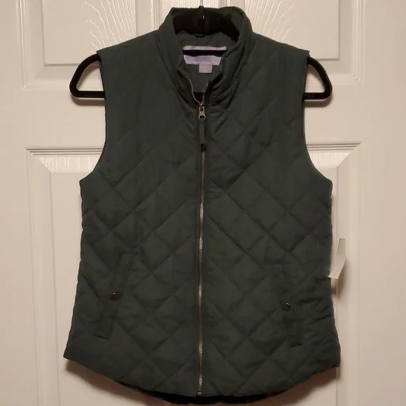 Laura Scott Jackets Coats Laura Scott Quilted Puffer Vest - Main Image